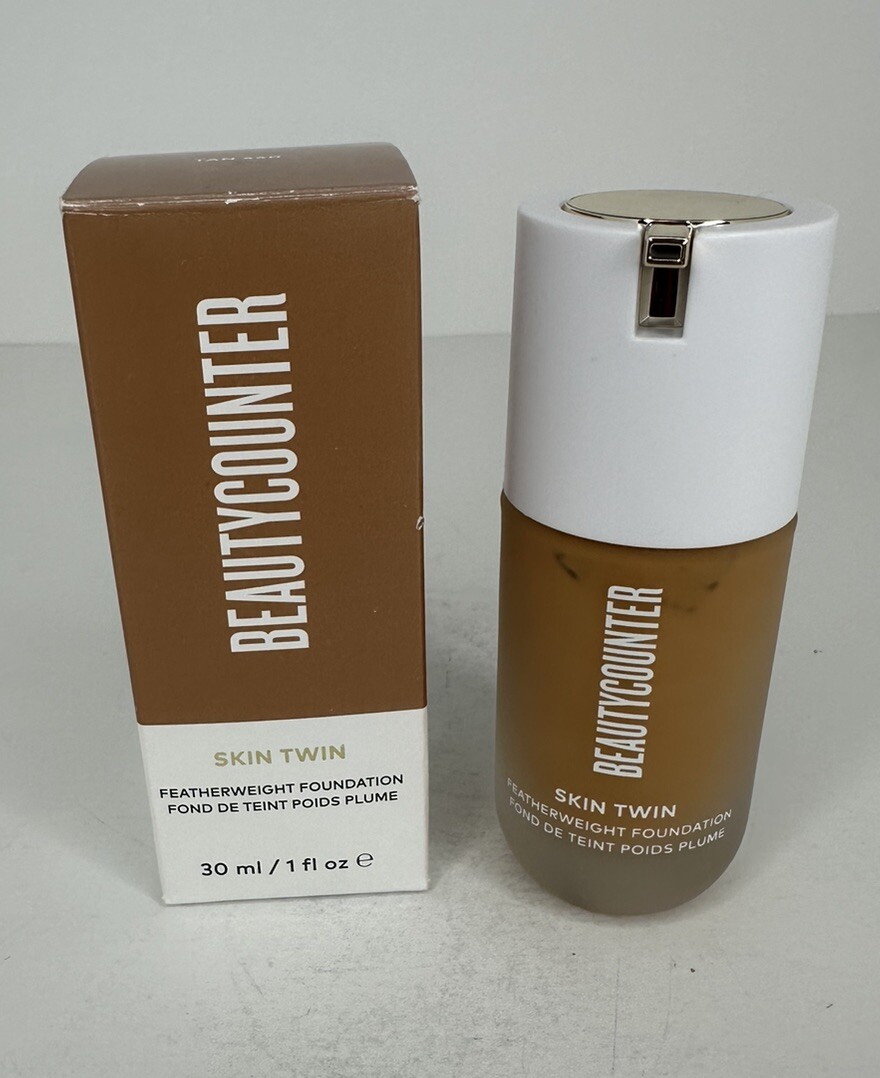 Beautycounter Skin Twin Featherweight Foundation TAN 440 1 FL OZ, New in Box