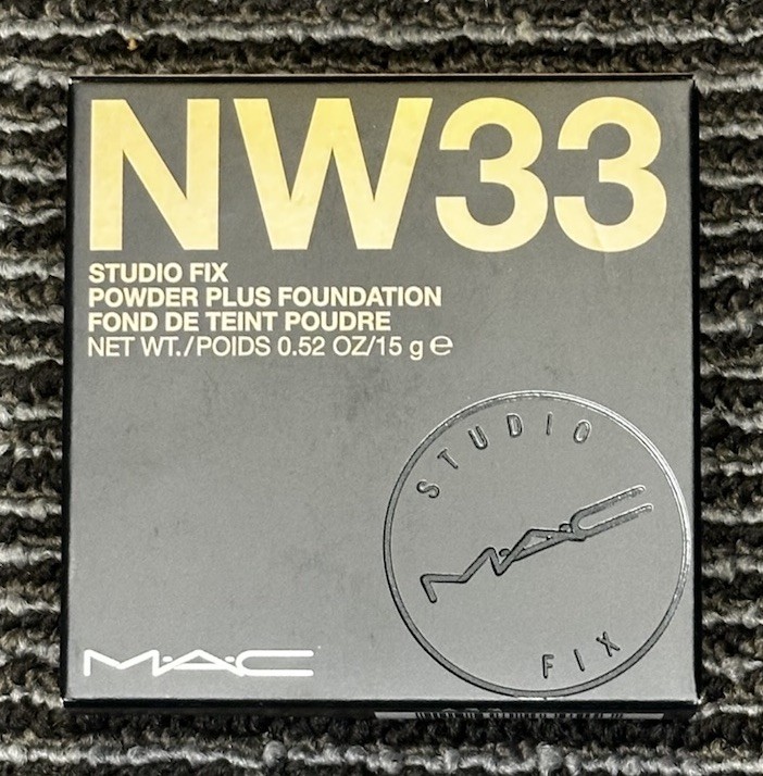 MAC Studio Fix Powder Plus Foundation NW33 0.52oz / 15g NIB