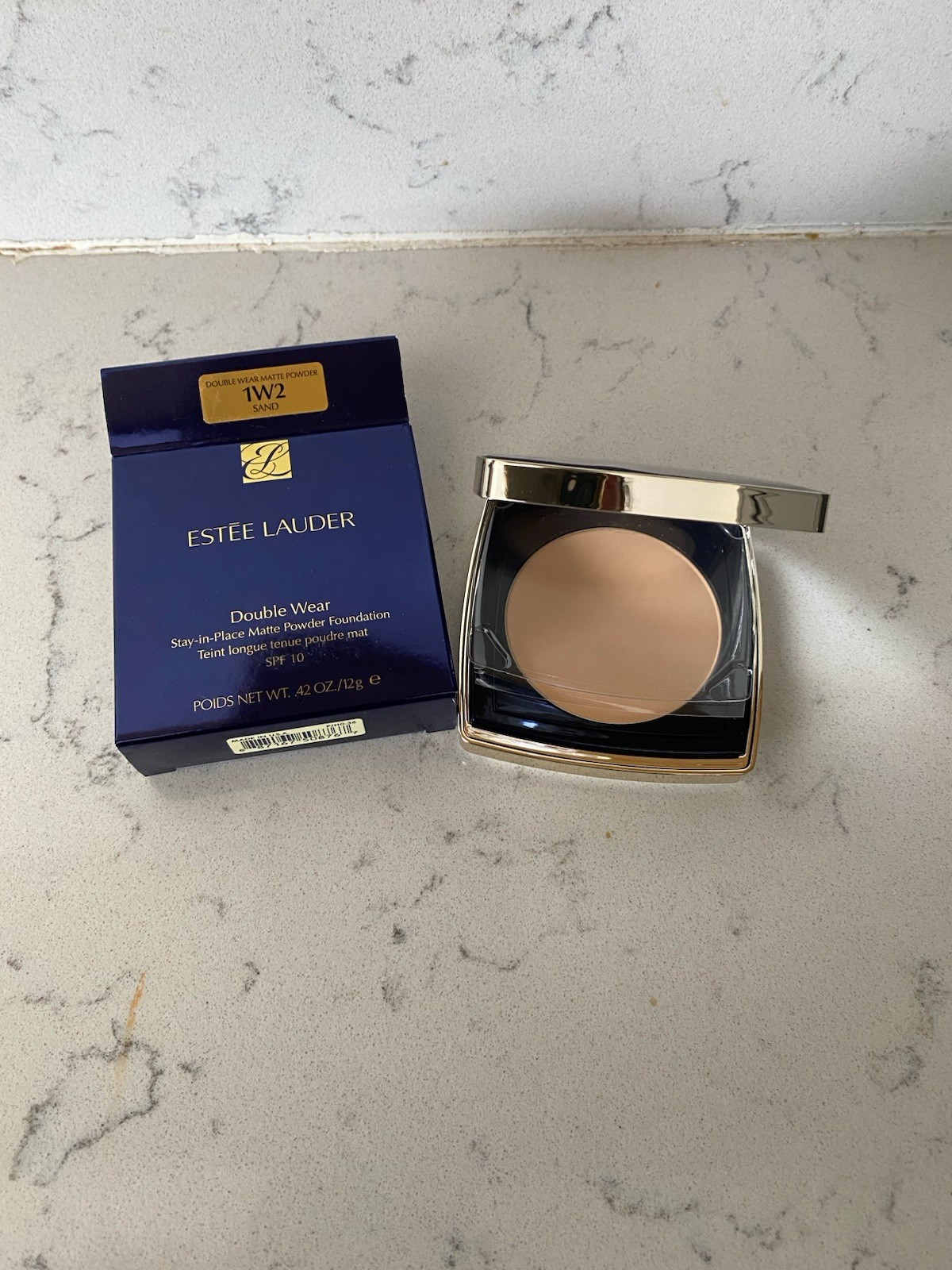 Estee Lauder double wear stay in place Matte Powder foundation 1W2 – Sand