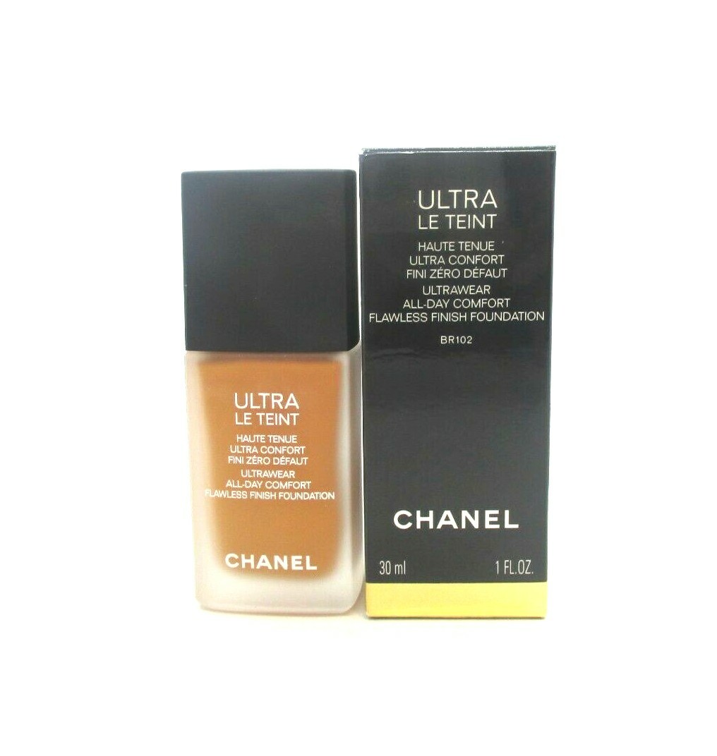 Chanel Ultra Le Teint Ultrawear Flawless Finish Foundation BR102 ~ 1 OZ BNIB