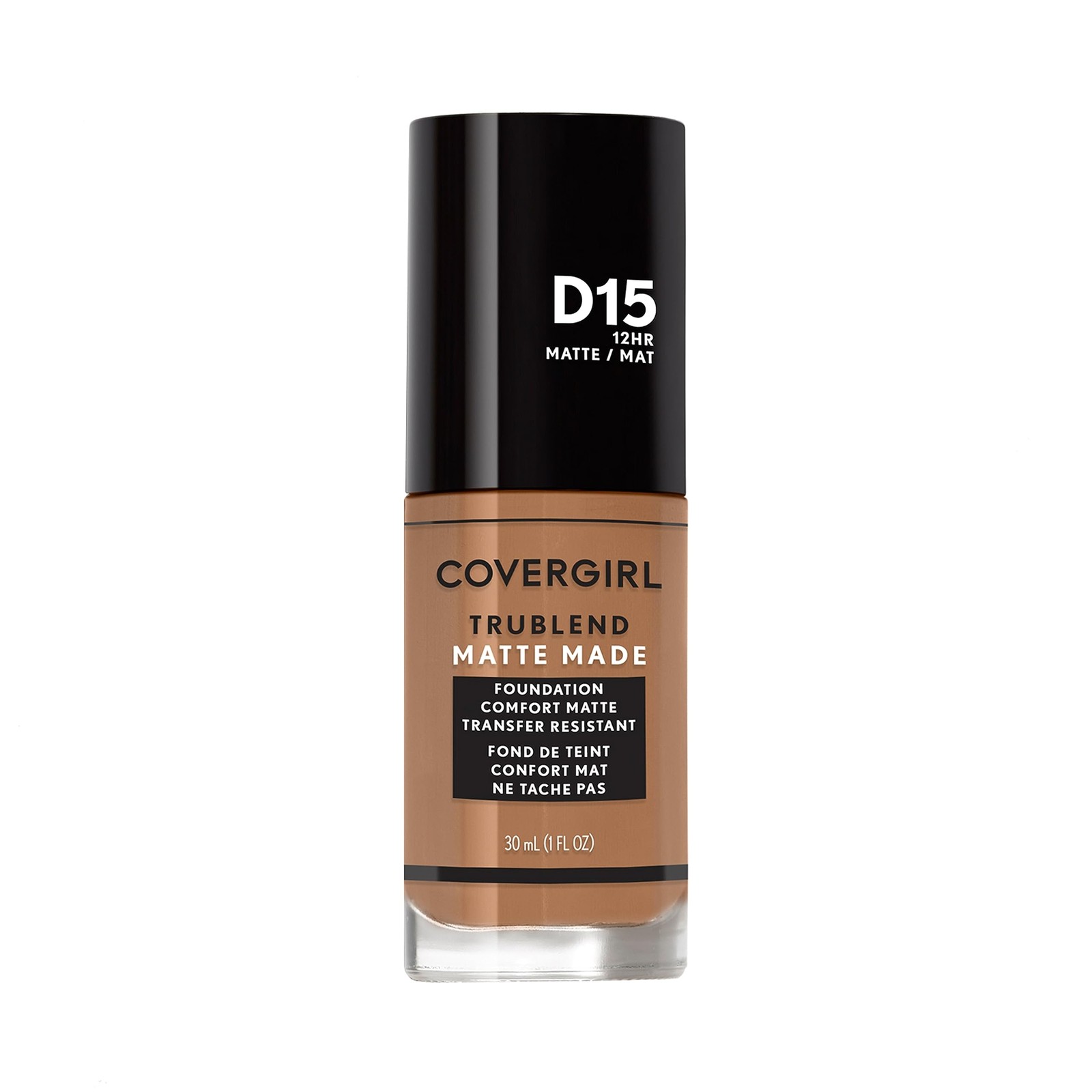 COVERGIRL TruBlend Matte Made Liquid Foundation, Warm Tawny, 1 Fl Oz (Pack of