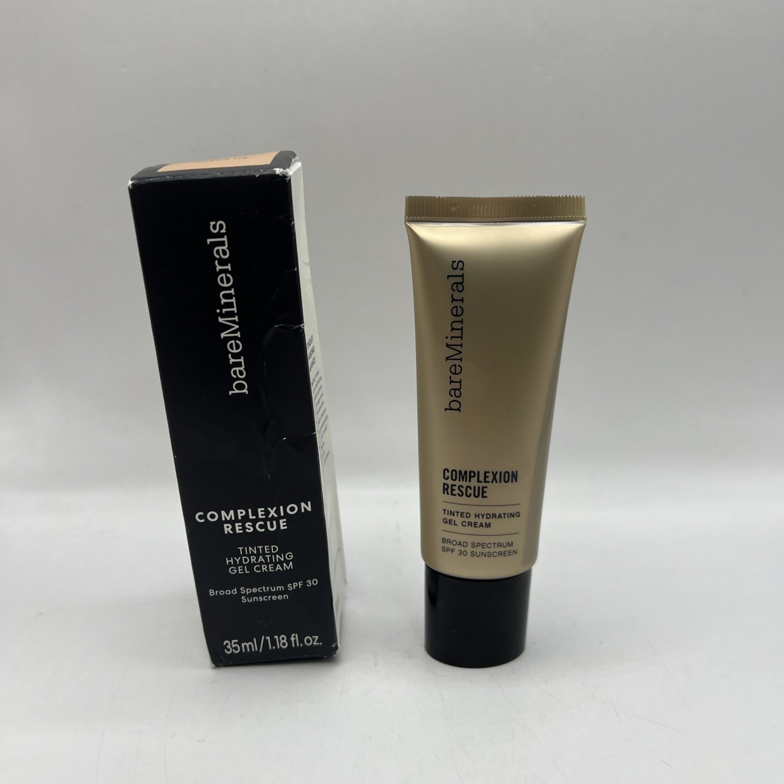 BareMinerals Complexion Rescue Tinted Hydrating Gel Cream ~ SUEDE 04 ~ 0.5 fl oz