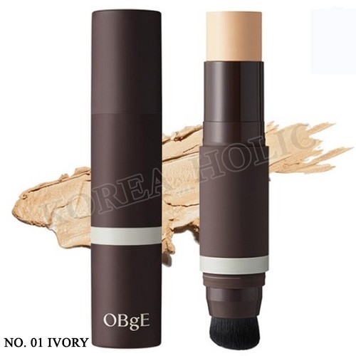 OBGE Natural Cover Foundation 13g SPF50+ PA++++ #01 Ivory Korean Make Up NEW