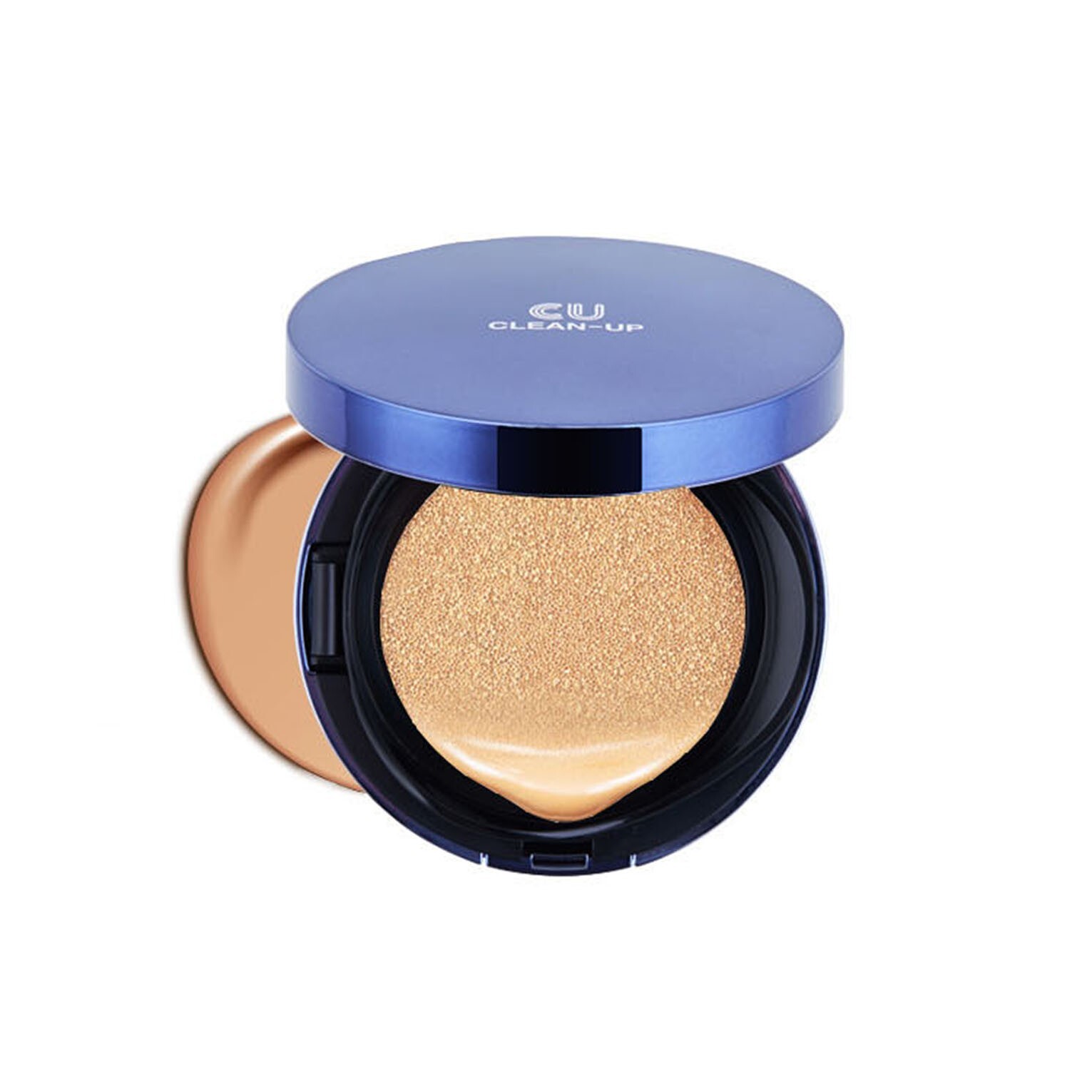 CUSKIN CU Clean-Up Skinfit Cushion Pact 15g+ Refill 15g No.21 K-Beauty
