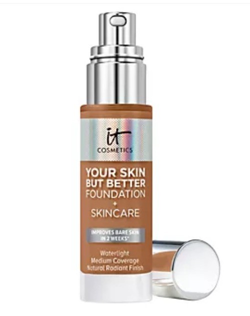 It Cosmetics Your Skin But Better Foundation + Skincare, 1FL Oz. RICH COOL 50