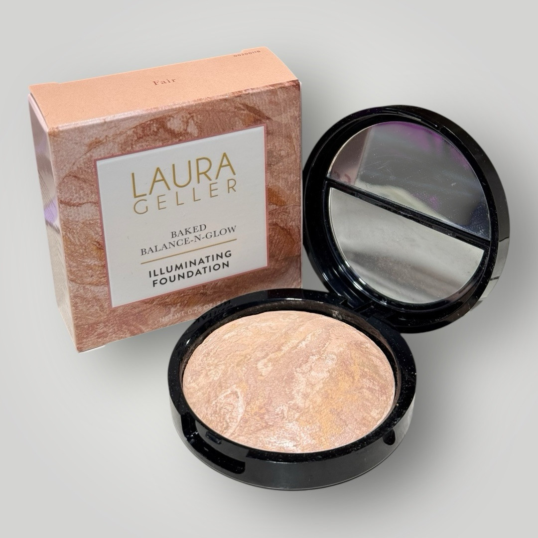 Laura Geller Baked Balance-N-Glow Illuminating Foundation FAIR 0.28 oz