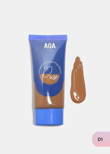 AOA Pure Complexion Foundation Lightweight Full Coverage Natural Flawless Finish