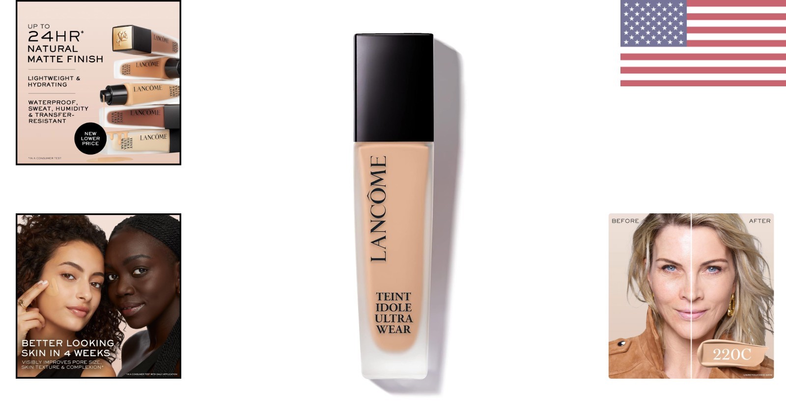 Buildable Full Coverage Foundation – Waterproof for All Skin Types, Travel-Sized