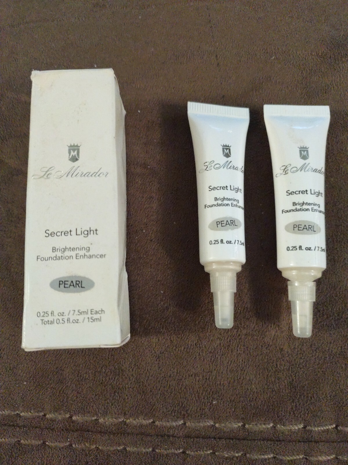 Le Mirador Secret Light Brightening Foundation Enhancer PEARL 0.5 Fl. Oz. NIB