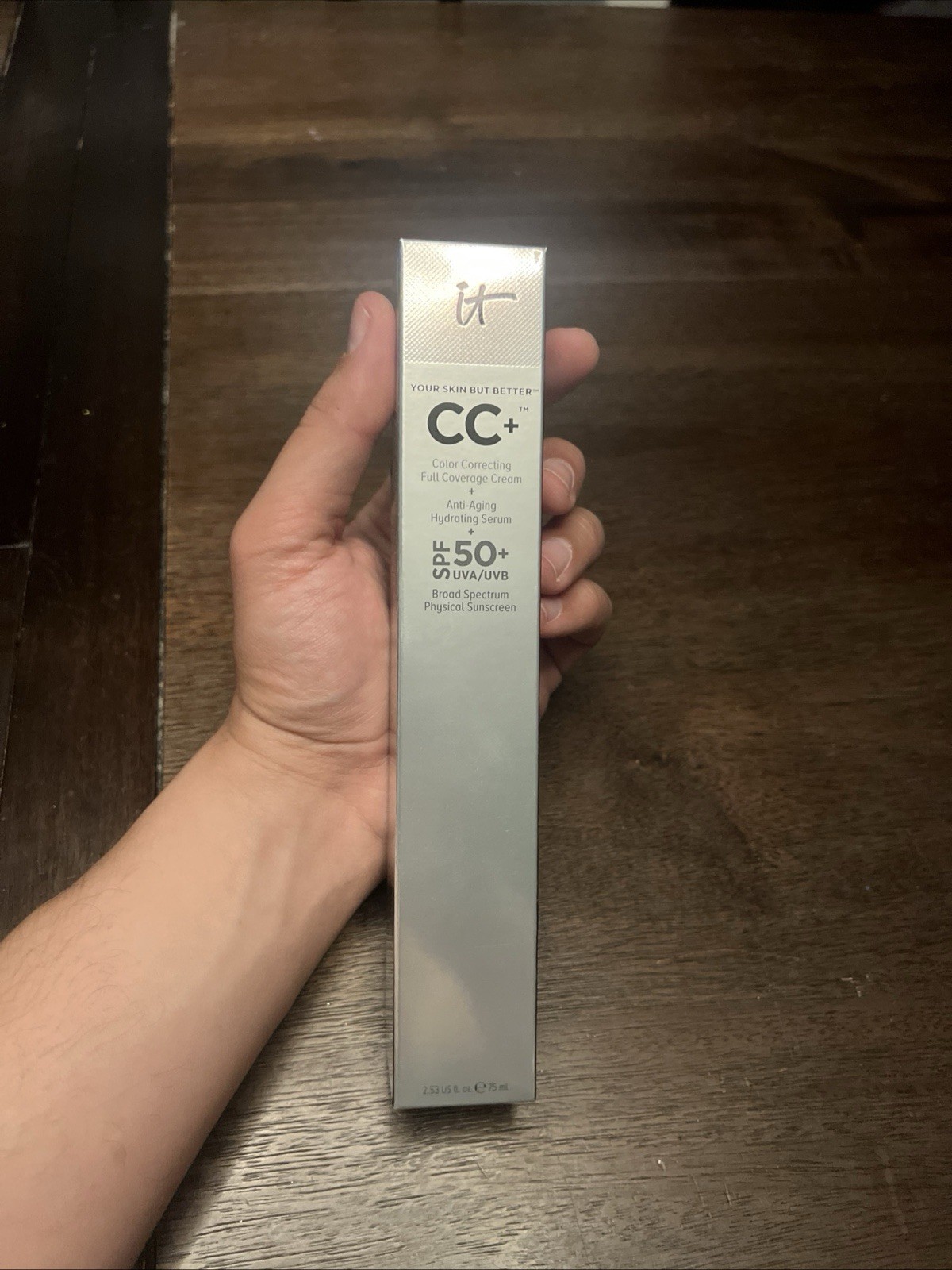 IT Cosmetics Your Skin But Better CC+ Cream, SPF 50, 2.53 oz – Deep EXPIRED