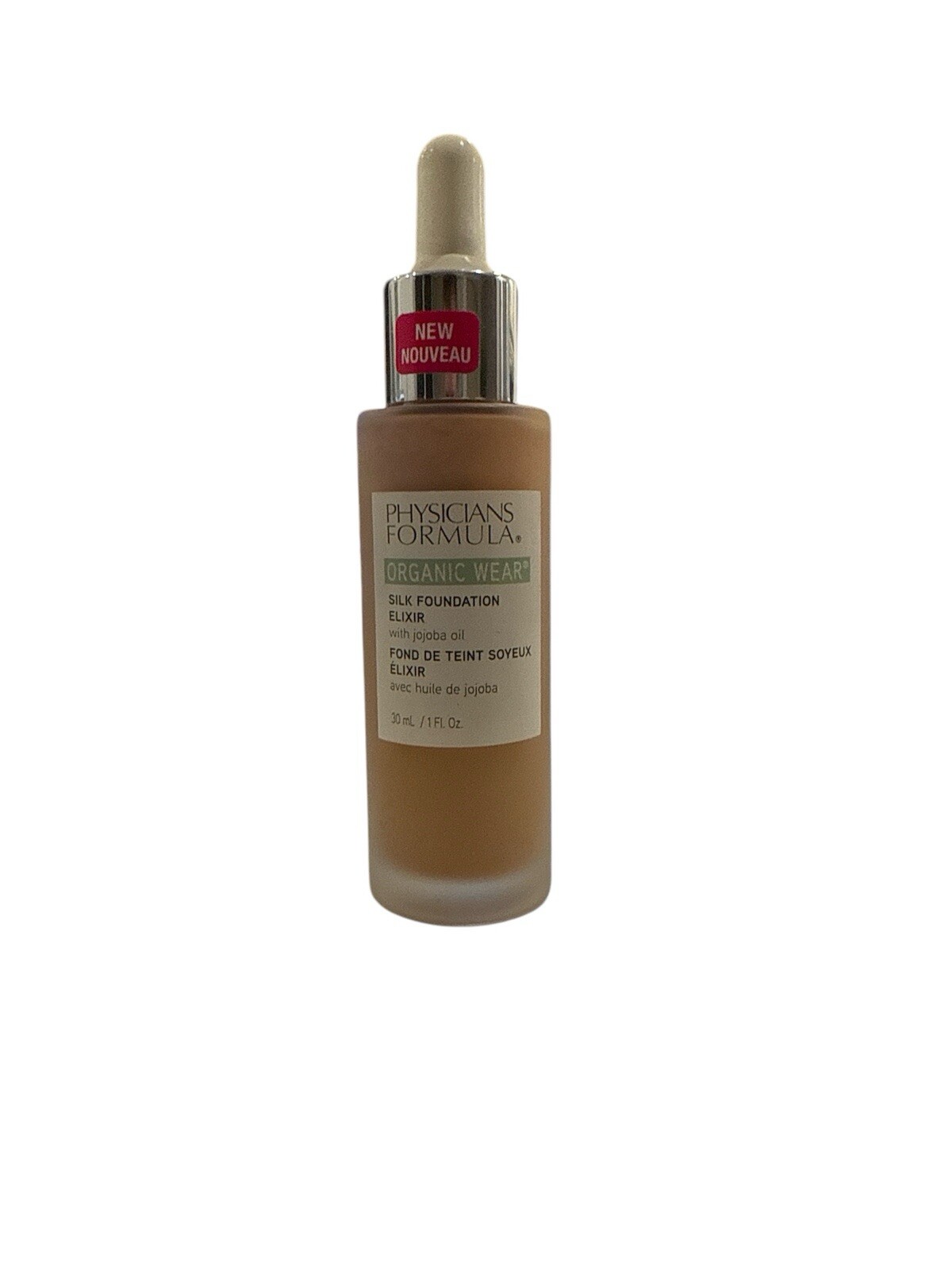 PHYSICIANS FORMULA SILK FOUNDATION ELIXIR # 1711326 MEDIUM TO TAN 06