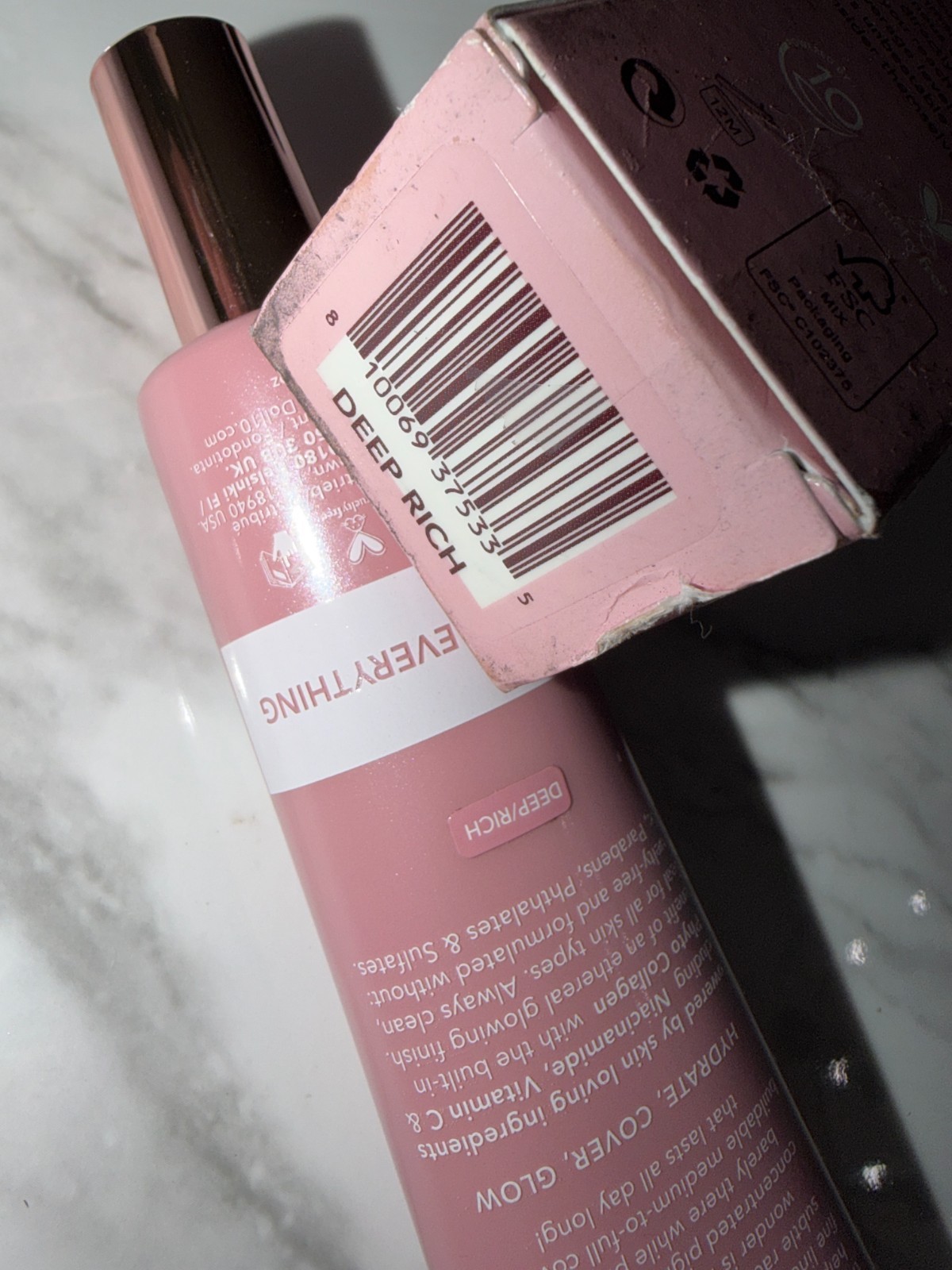 Doll 10 T.C.E. Luminous Super Coverage Serum 2 fl oz DEEP RICH Foundation #21