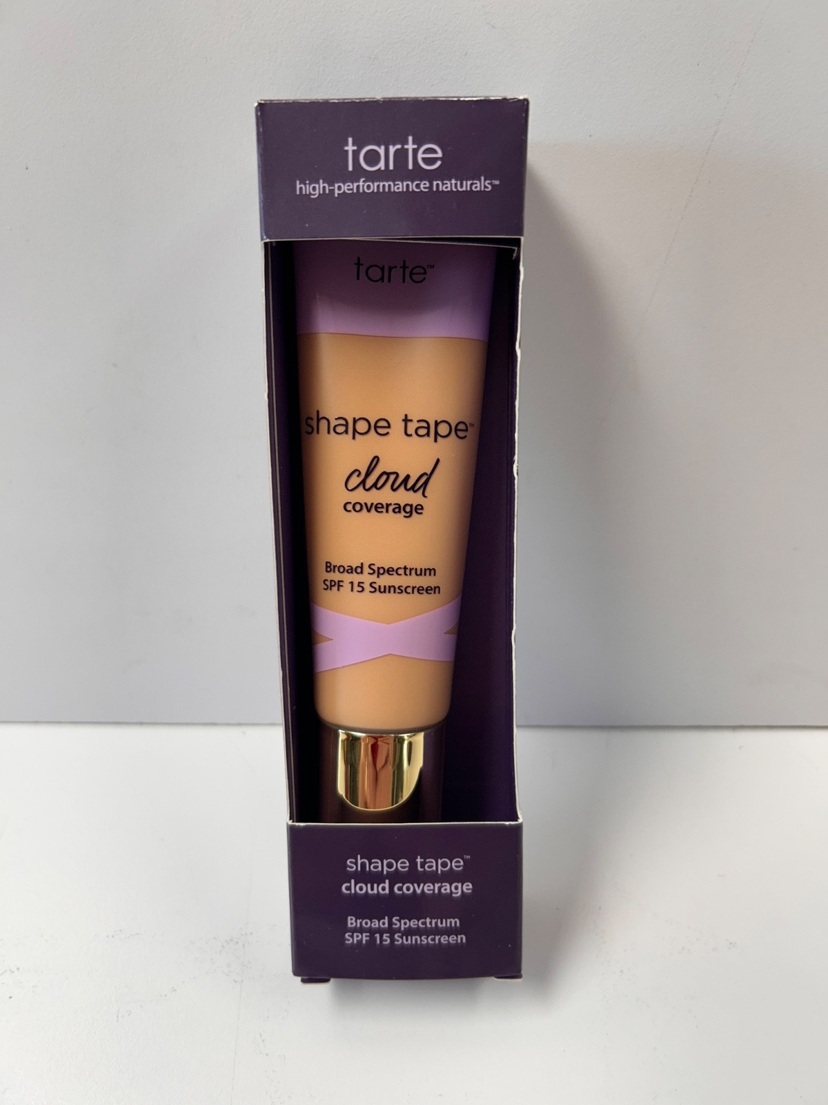 NIB Tarte High Performance Naturals Shape Tape Cloud Coverage 29N Light-Med Neut