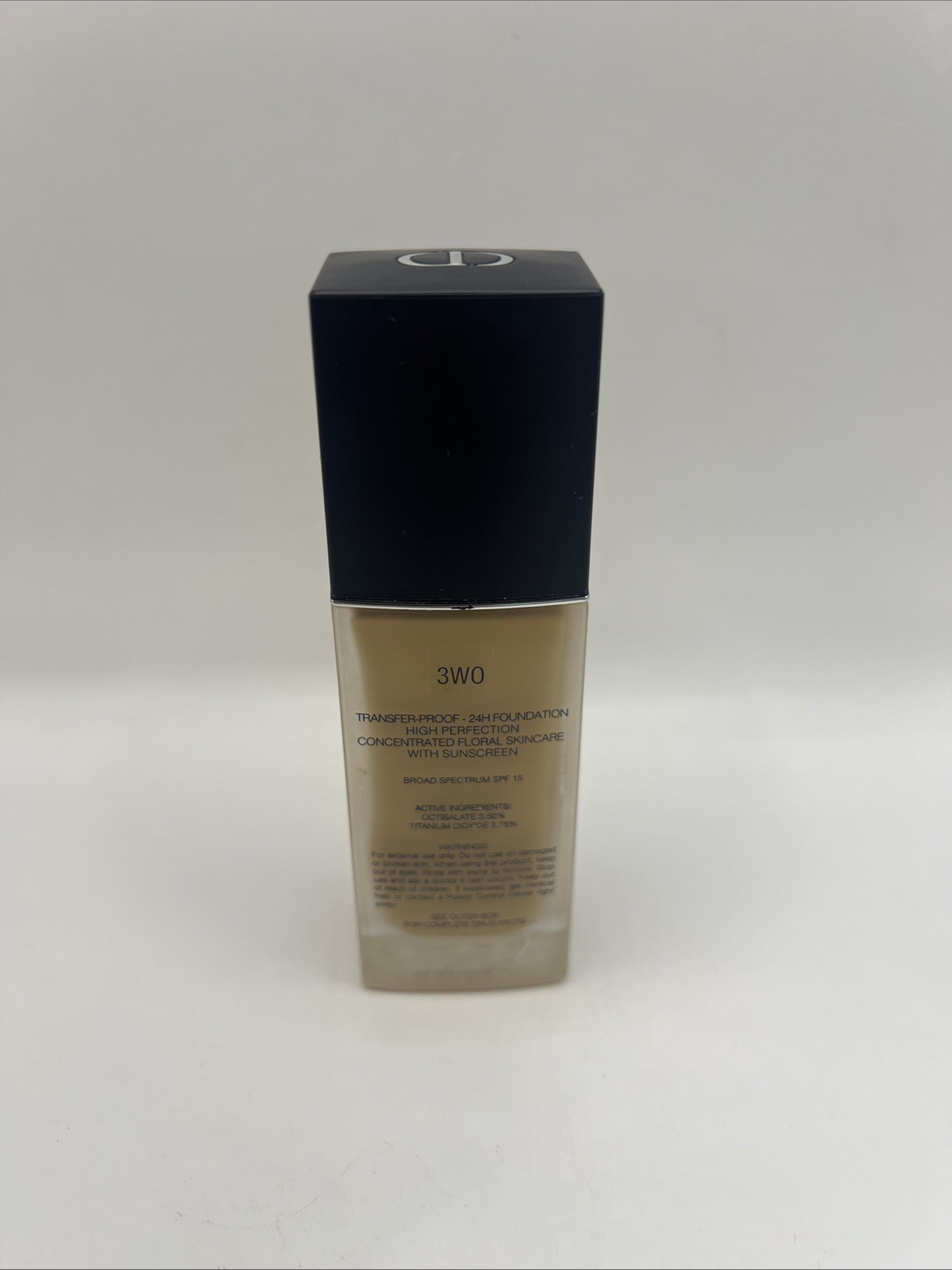 Dior Forever Transfer-Proof 24H High Perfection Foundation – 3W0 – 1.0 oz