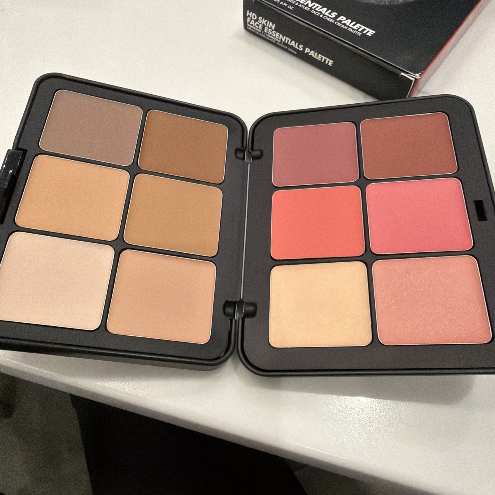 MAKE UP FOR EVER HD Skin Face Essentials Cream Palette -Light to Medium -0.91 OZ