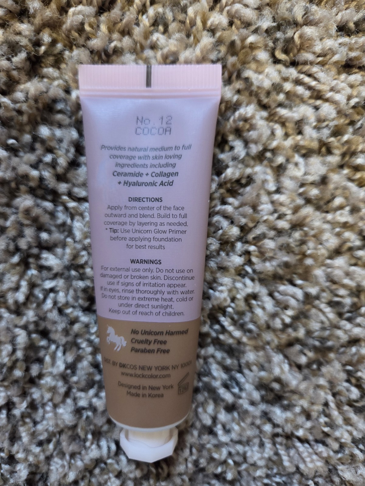 Unicorn Glow Hydrating Foundation – Cocoa 1.06 Oz BRAND NEW