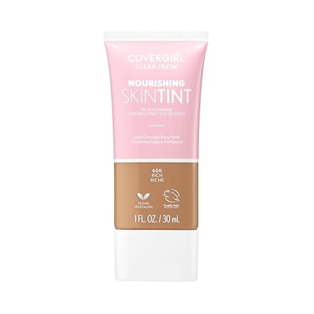 COVERGIRL Clean Fresh Skin Milk Foundation, Rich, 1 Fl Oz (packaging may vary)