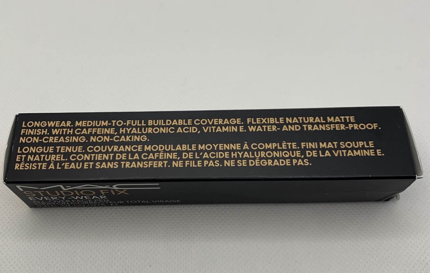 MAC Studio Fix Every-Wear All-Over Face Pen NC37 ~ 0.41oz/12ml NIB Full Size