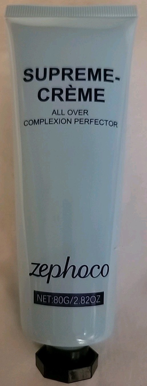 ZEPHOCO SUPREME-CREME ALL OVER COMPLEXION PERFECTOR Dark Skin, Sealed, 2.82 OZ
