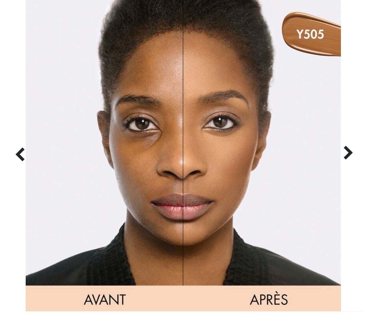 MAKE UP FOR EVER REBOOT ACTIVE CARE REVITALIZING FOUNDATION Y505 COGNAC