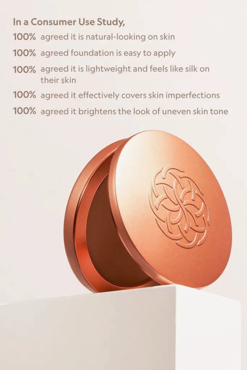 YENSA Super Serum Silk Pressed Powder Foundation – Tan 2 – 0.35oz –