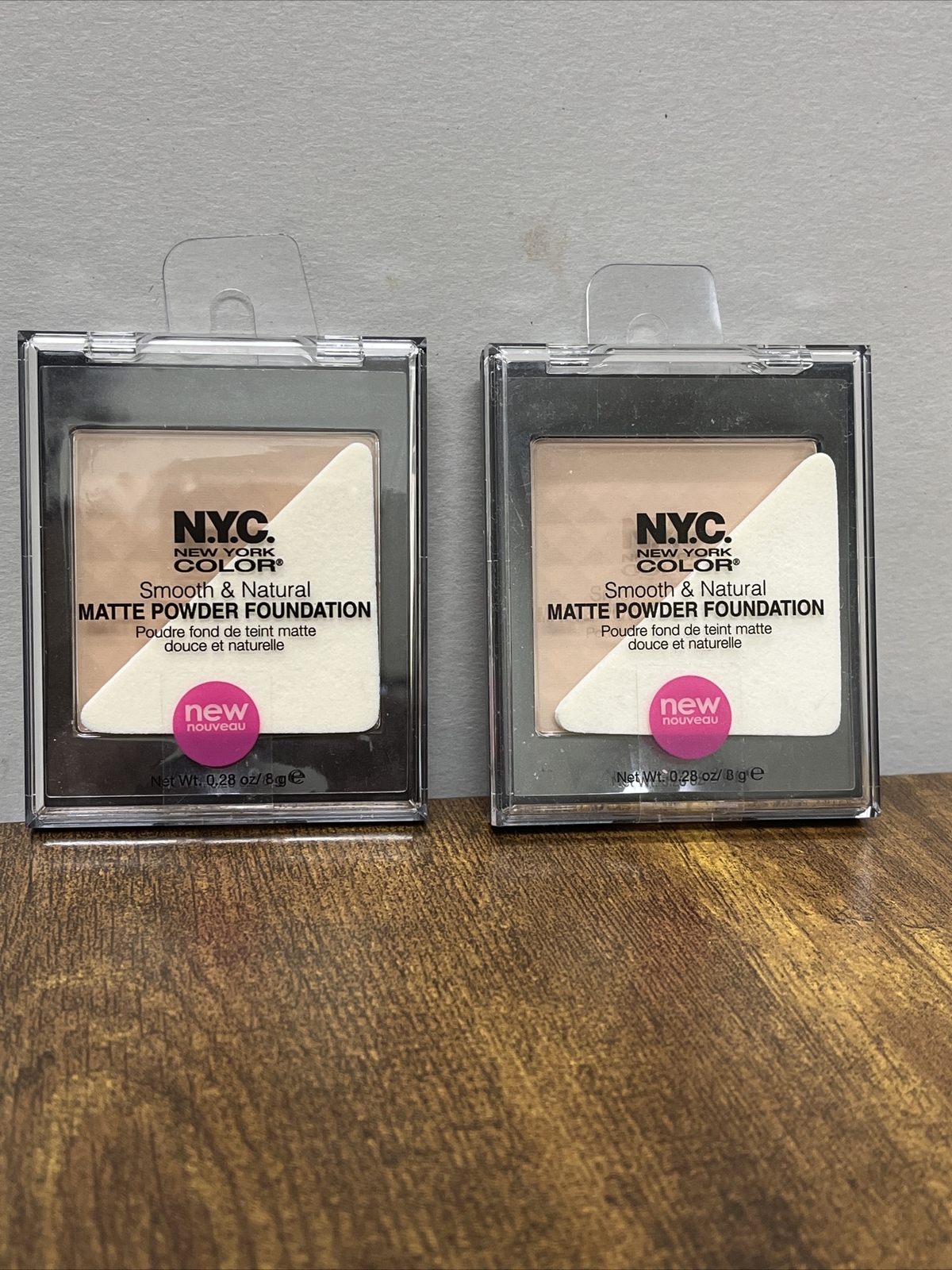 Pack of 2 N.Y.C. Smooth & Natural Matte Powder Foundation 0228 Free Shipping