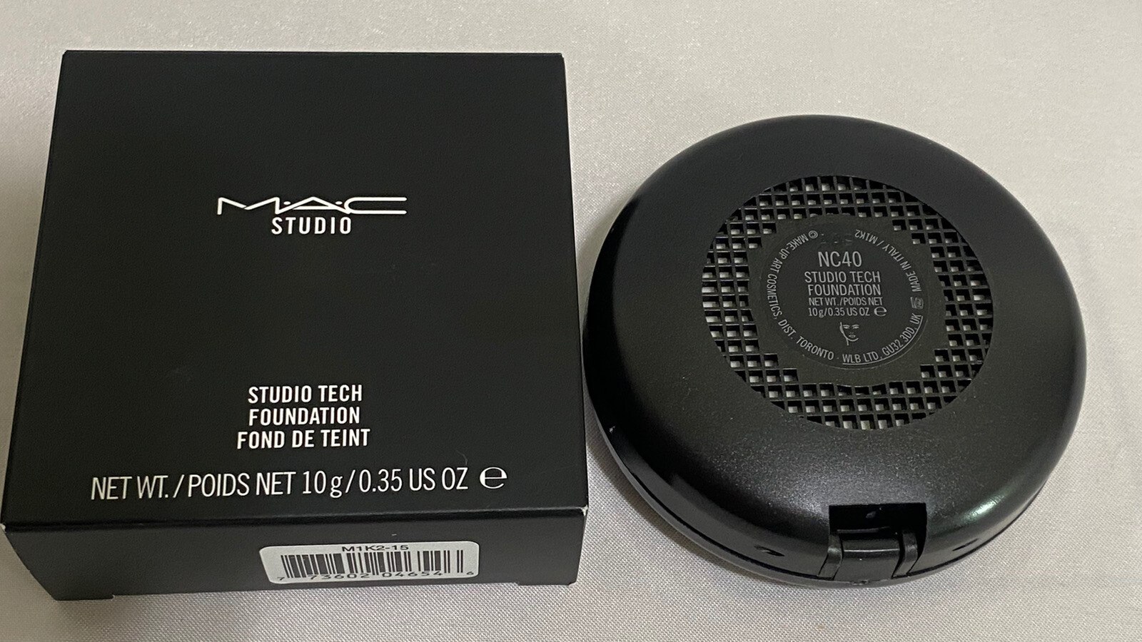 MAC Studio Tech Foundation Shade NC40 Full Size .35oz / 10g New In Box