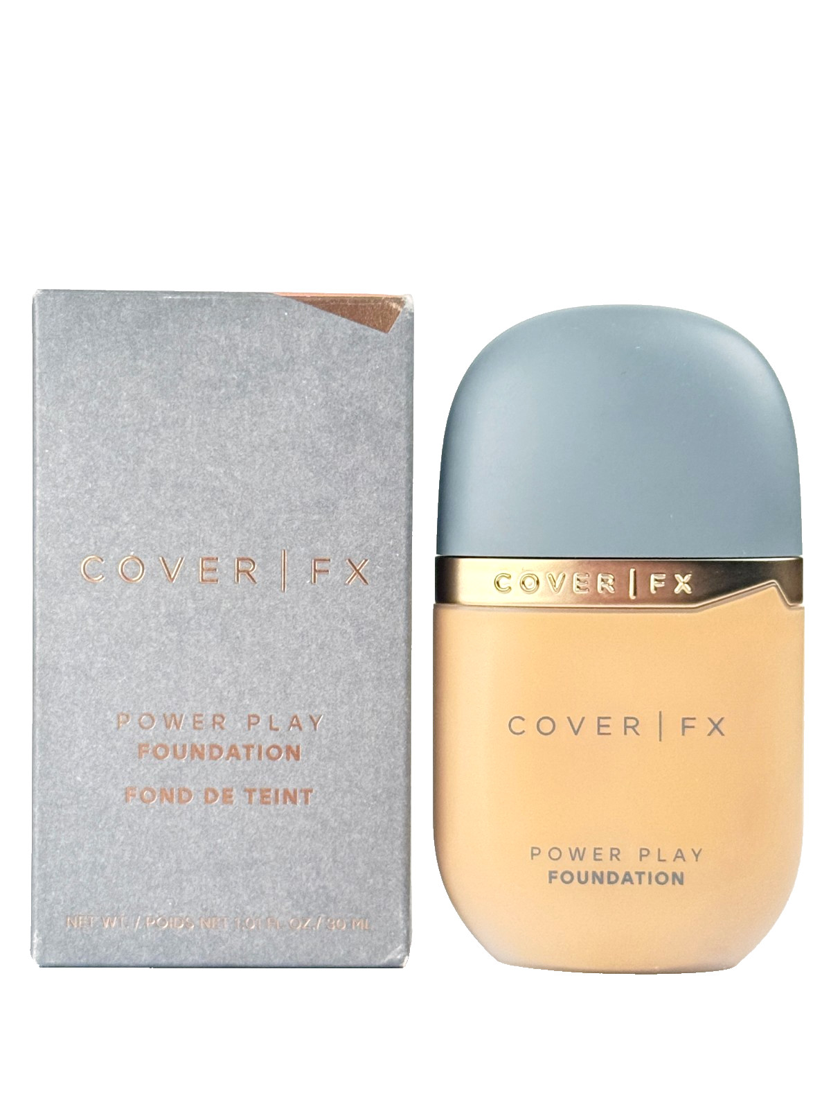 Cover FX Power Play Foundation M4 1.01 oz / 30mL New In Box