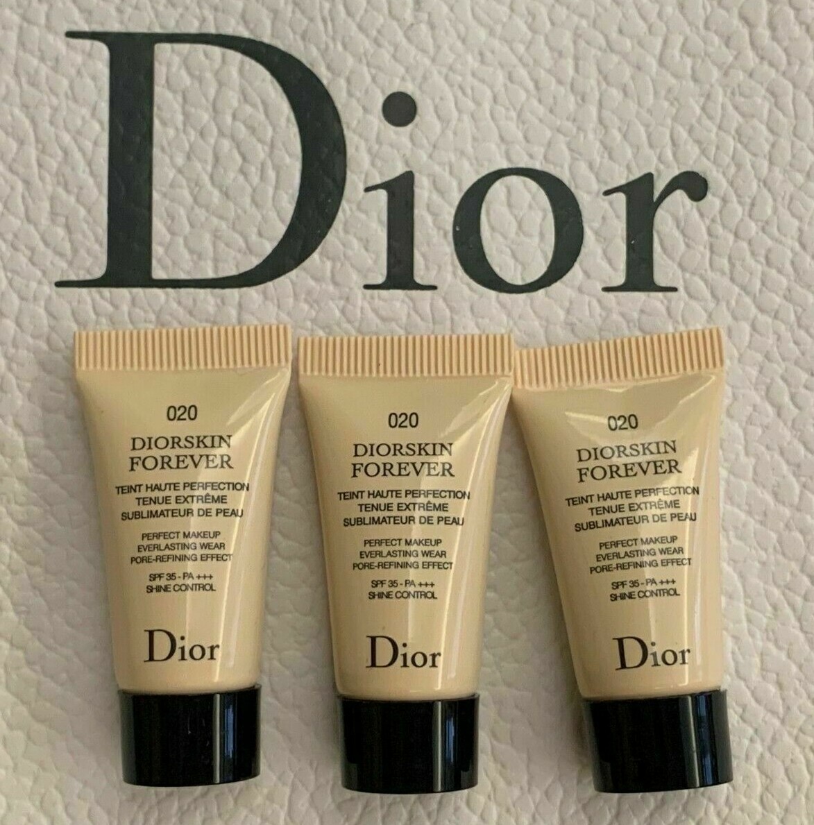 Dior Diorskin Forever Perfect Makeup Everlasting Foundation 5ml x 3 = 15ml
