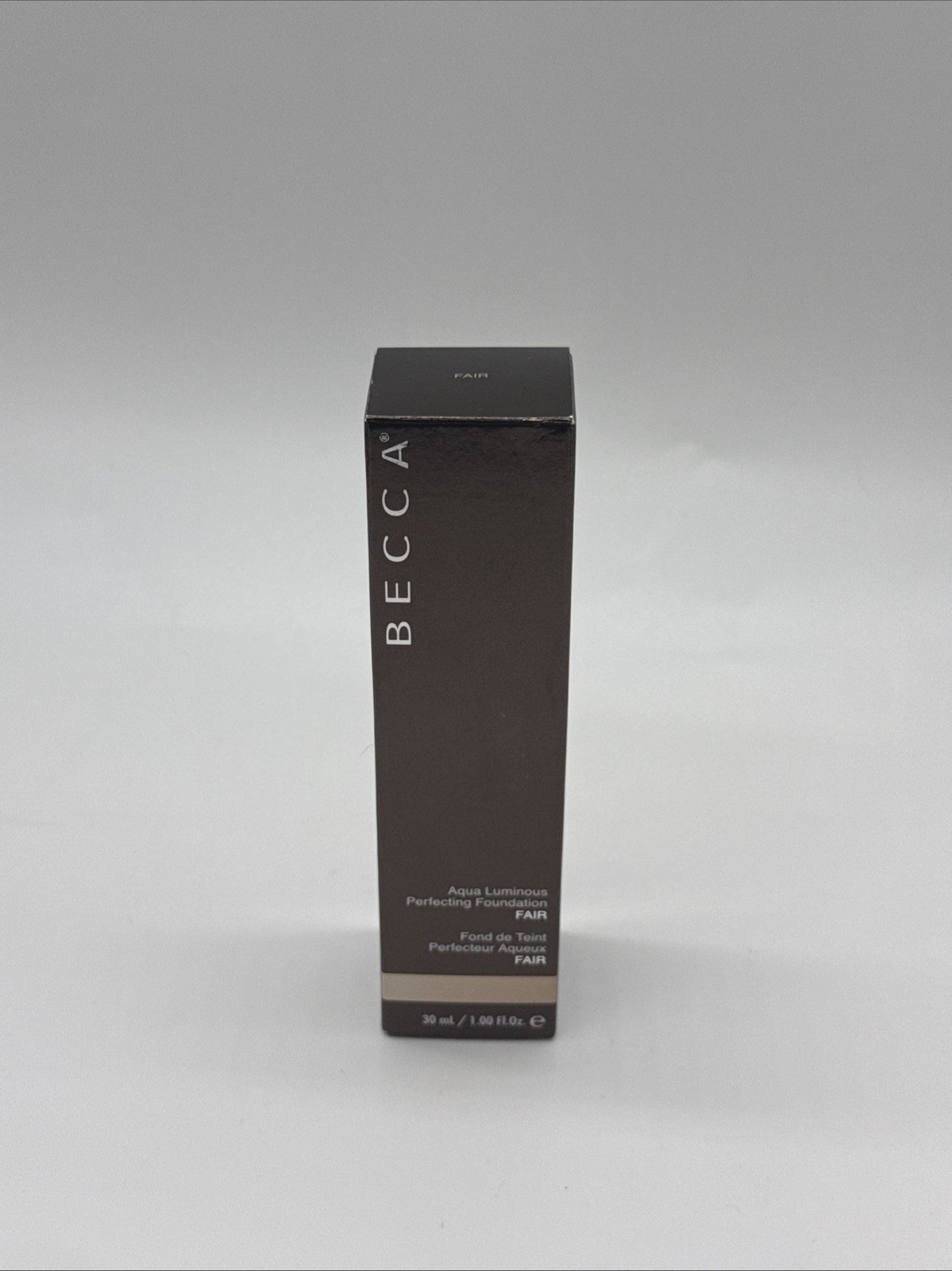 BECCA AQUA LUMINOUS PERFECTING FOUNDATION Fair BNIB (C3)
