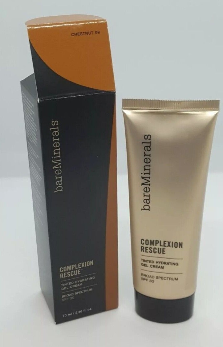 bareMinerals Complexion Rescue Tinted Hydrating Gel Cream SPF30 CHESTNUT 2.36oz