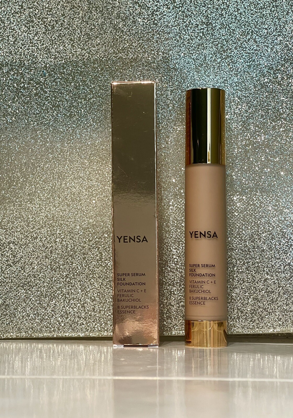 Yensa Super Serum Silk Foundation in Tan Warm