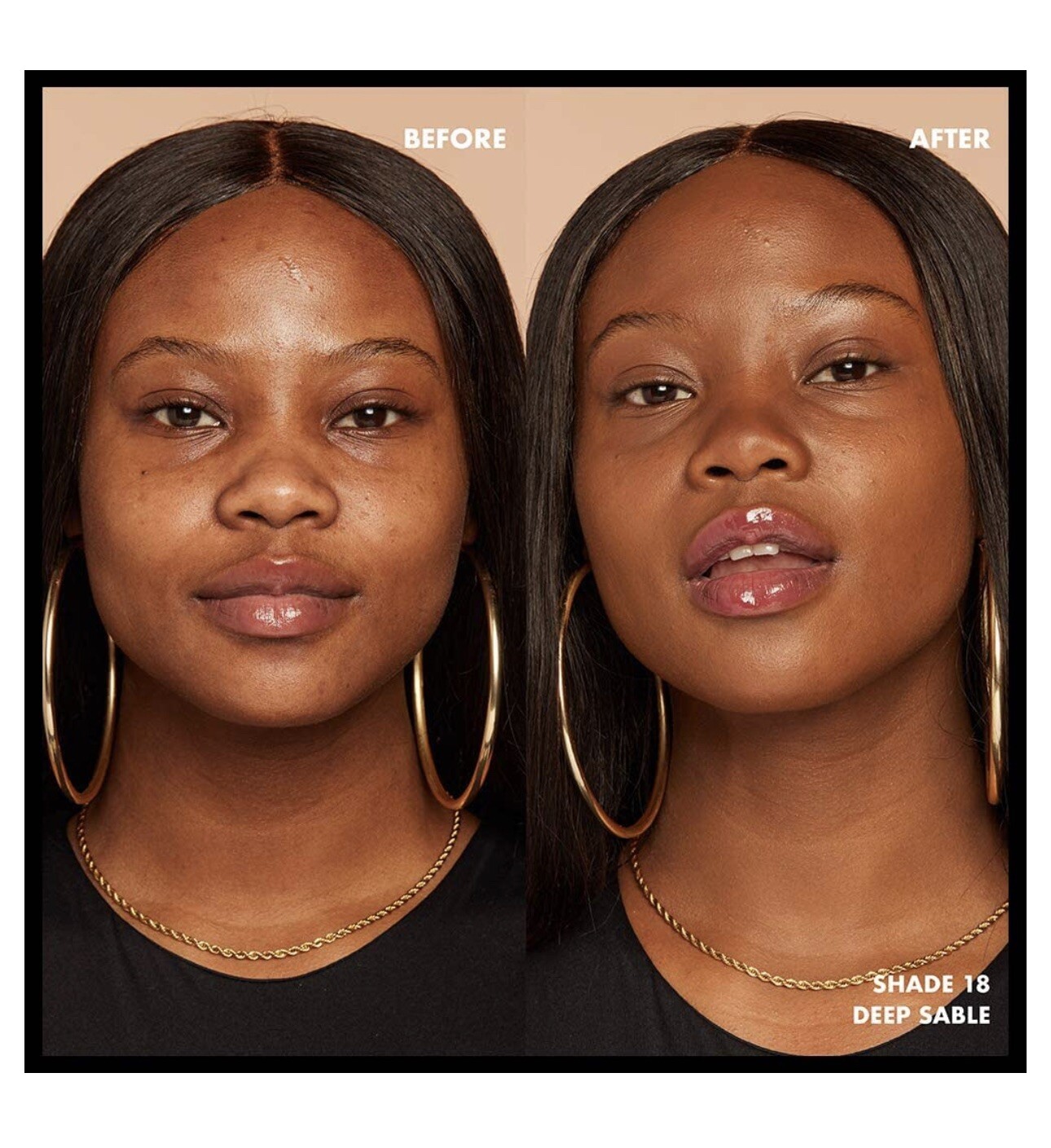 NYX Professional Makeup Total Control Pro Foundation #TCPDF18 Deep Sable .43 Oz
