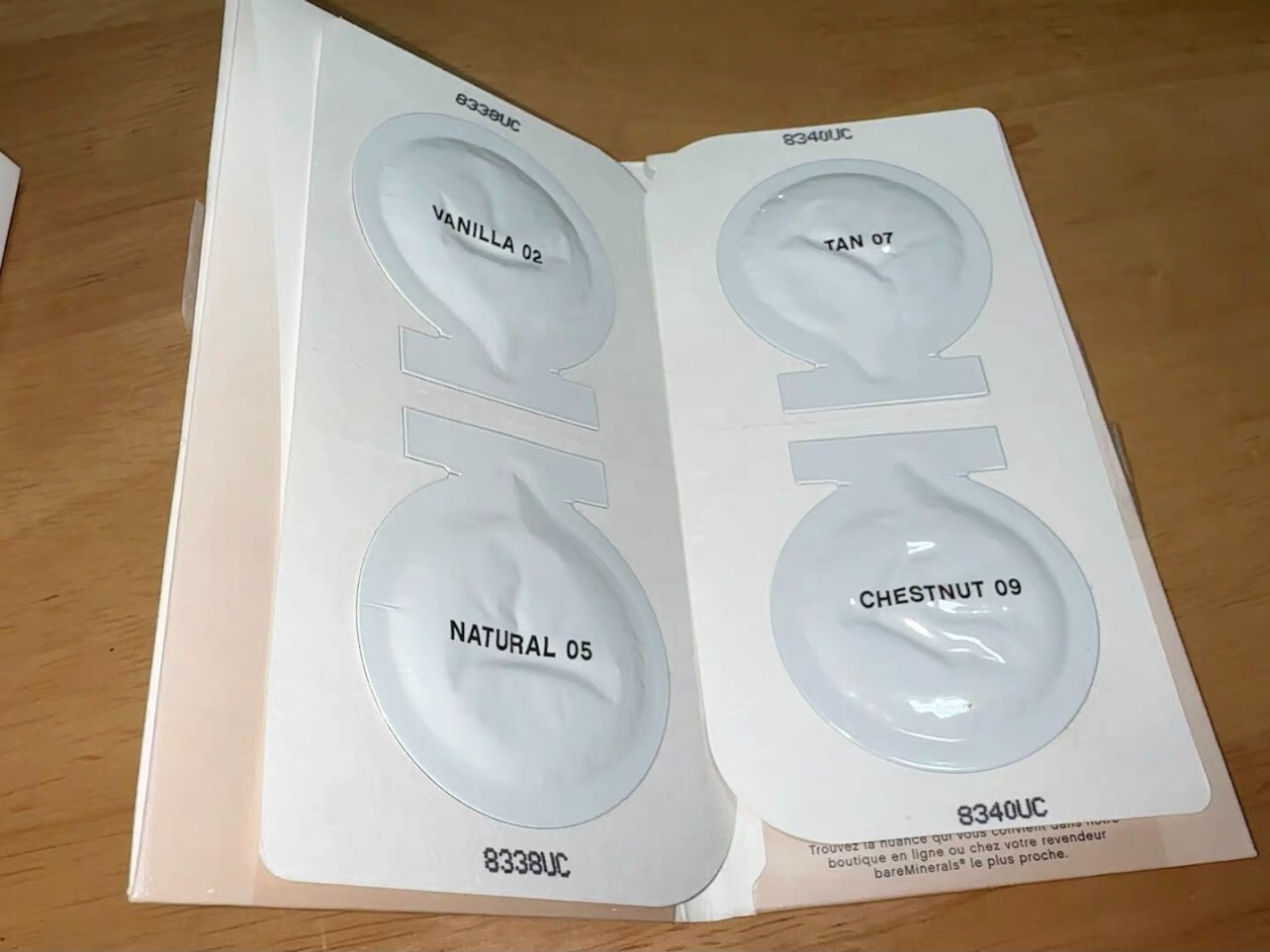 35X bareMinerals Complexion Rescue Hydrating Gel Cream 4 Shade：2/5/7/9 Sample