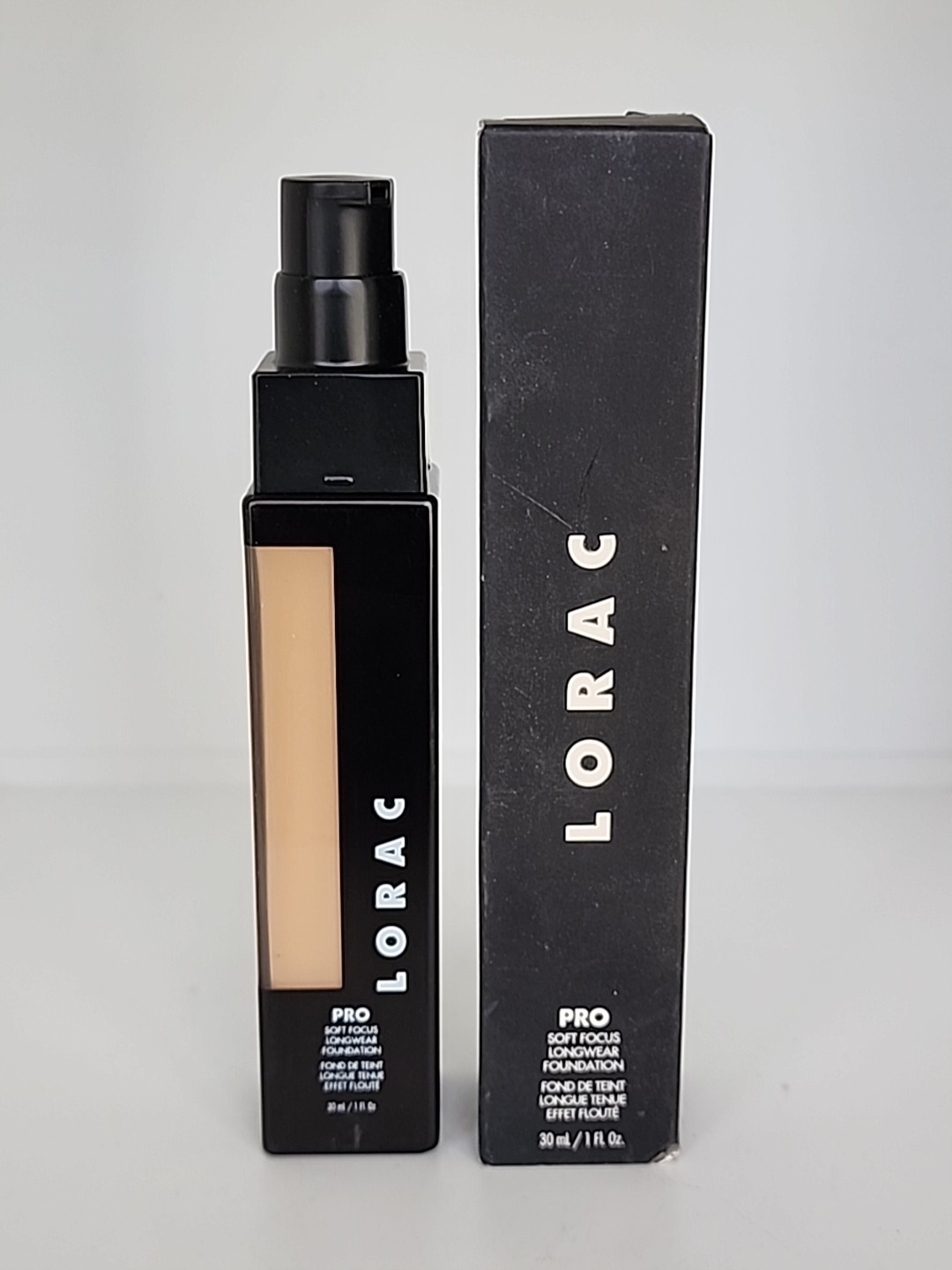 Lorac Pro Soft Touch Longwear Foundation Fair 3 New