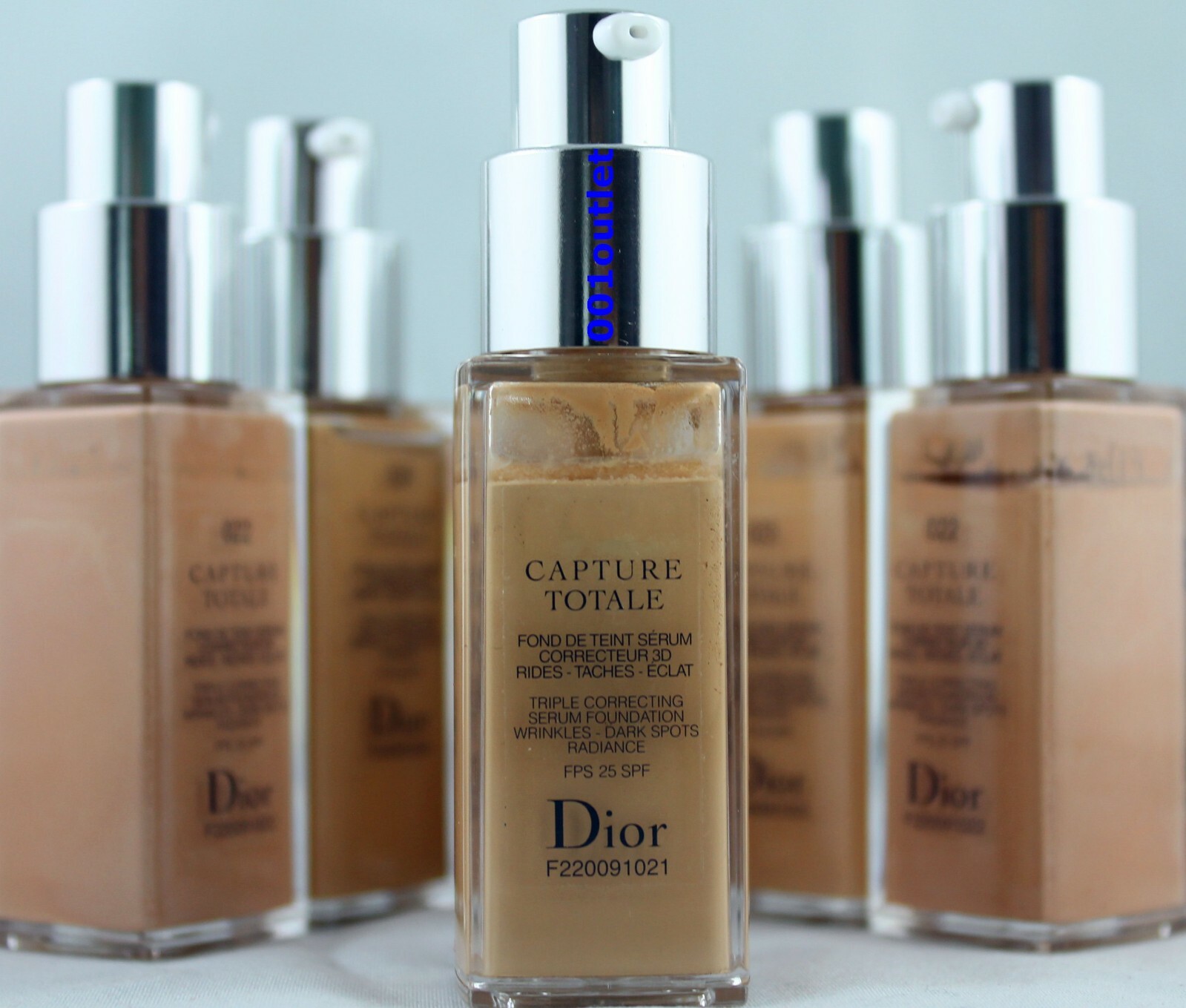 DIOR, Triple Correcting SERUM FOUNDATION wrinkles, dark spots, radiance, UNboxed