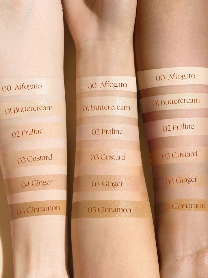Glad2Glow Skin Tint High Coverage Lightweight Blurring Finish – 03 Custard (X 2)
