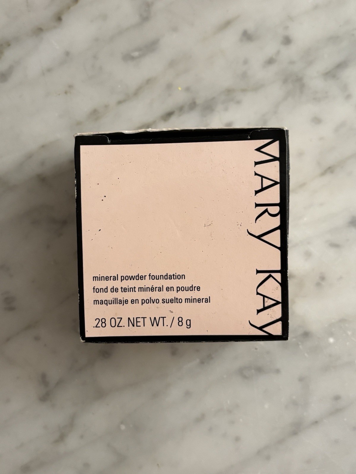 NEW With Box Mary Kay Mineral Powder Foundation (Bronze 4) .28 Oz Discontinued
