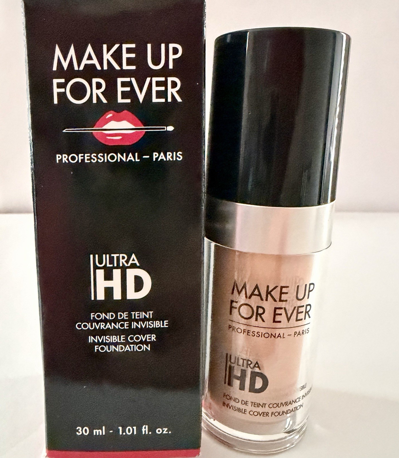 Make Up For Ever Ultra HD Invisible Cover Foundation – NEW IN BOX – Shade Y218