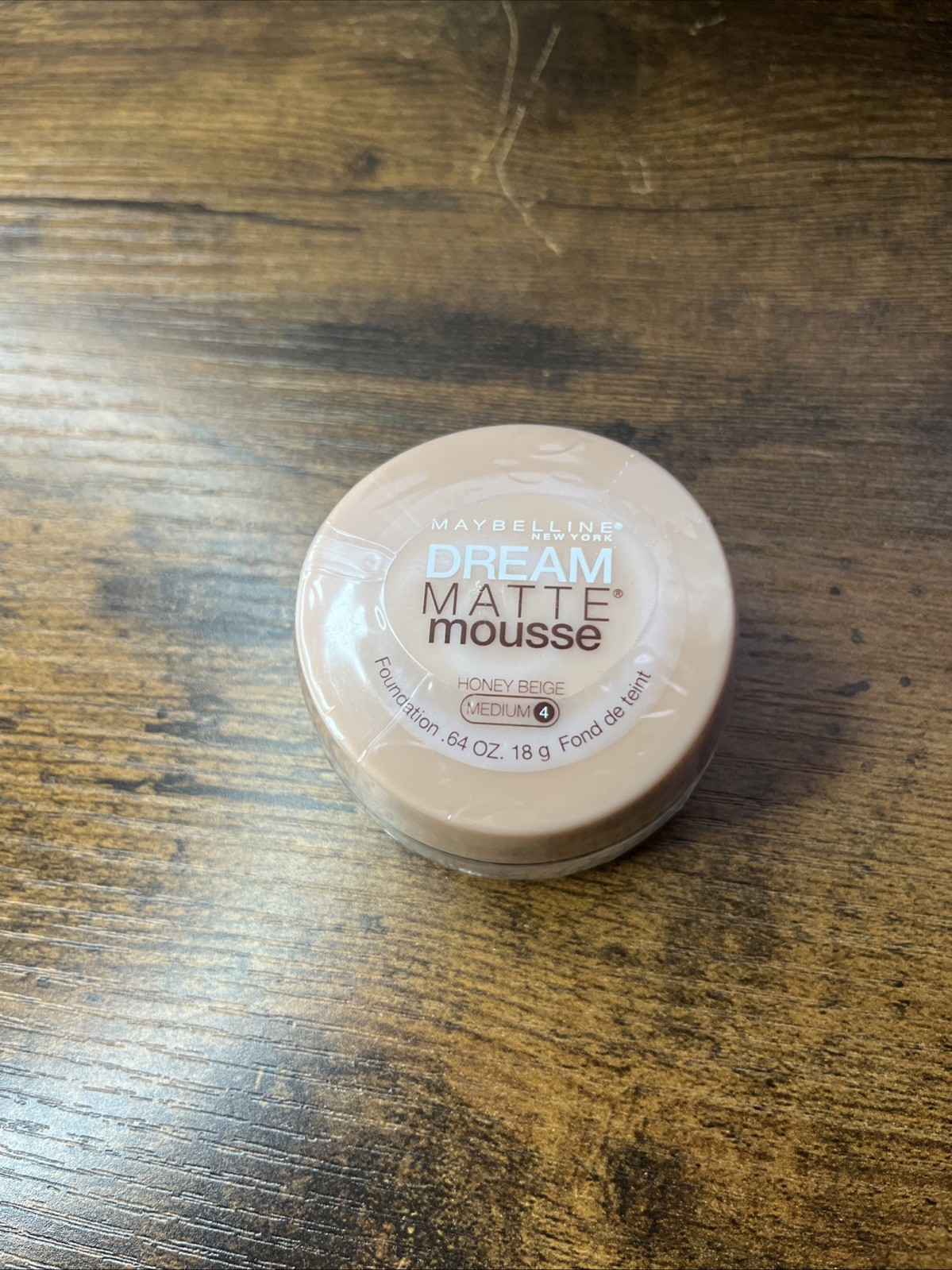 Maybelline Dream Matte Mousse Foundation HONEY BEIGE Medium 4 Sealed