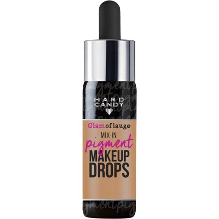 2 Pack Hard Candy Glamoflauge Mix-In Pigment Makeup Drops – Deep 2 – 0.5fl. Oz.