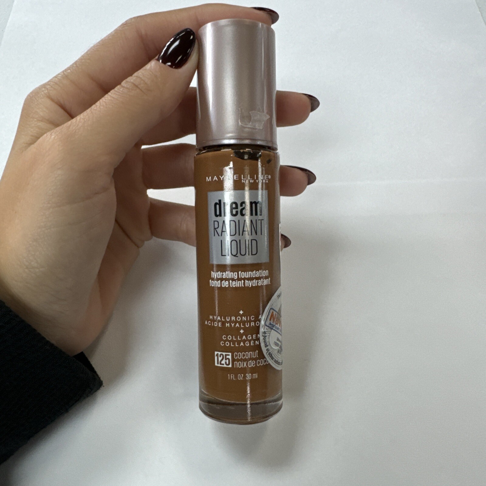 Maybelline Dream Radiant Liquid Medium Coverage Hydrating Makeup, Cocoa, 1 Count