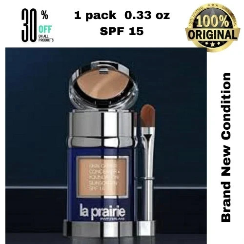 La Prairie Skin Caviar Concealer Foundation SPF 15 Tender Ivory 0.33 oz/ 10ml