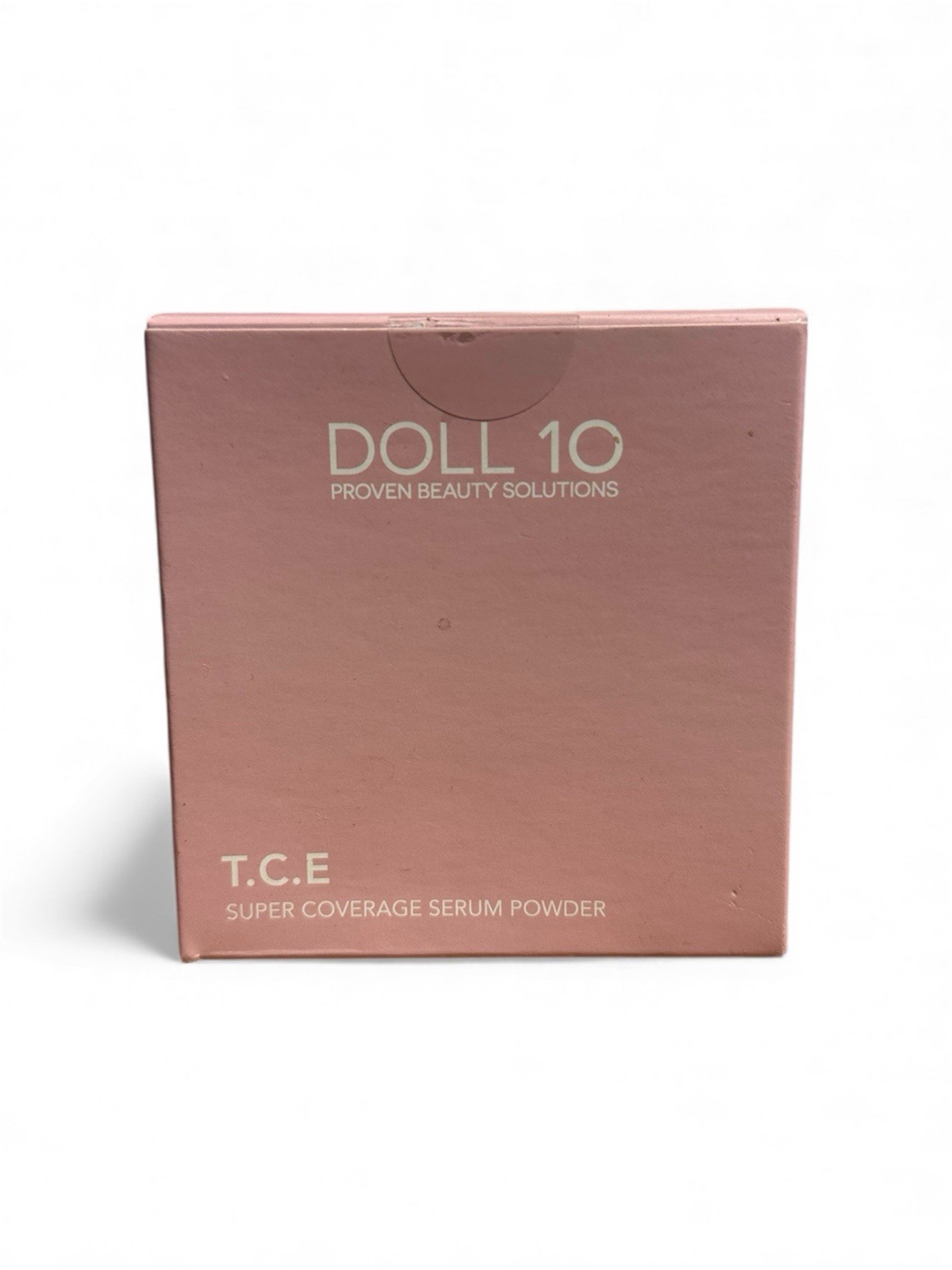 Doll 10 T.C.E. Super Coverage Serum Powder Light Full Size – NEW
