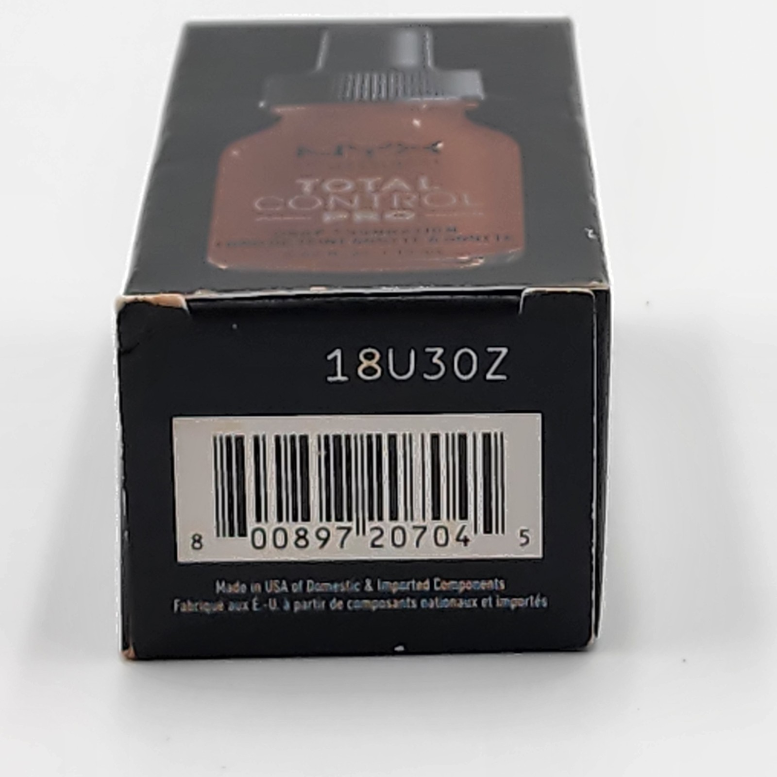 NYX Total Control Pro Drop Foundation Mocha TCPDF19 Demi Matte Finish New in Box