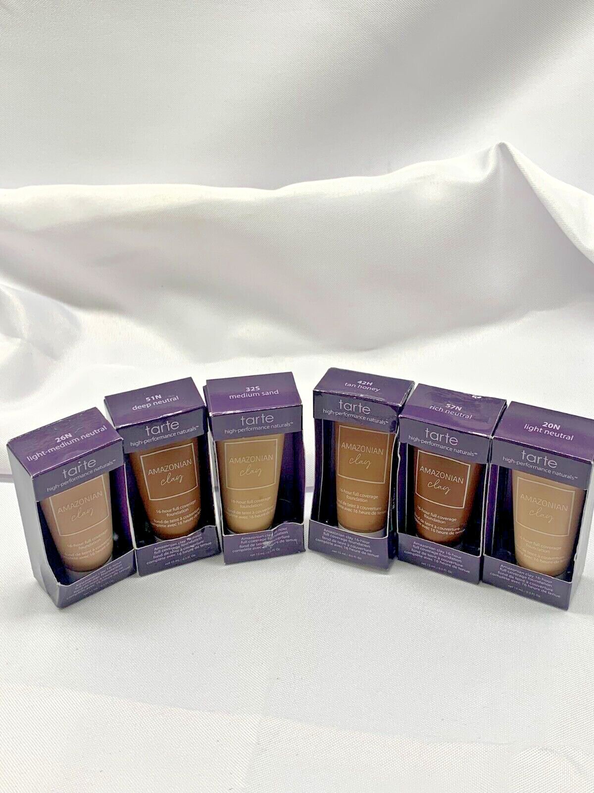 Tarte Amazonian Clay 16-Hr Full Coverage Foundation-DIFF SHADES-.5 Fl Oz-Travel