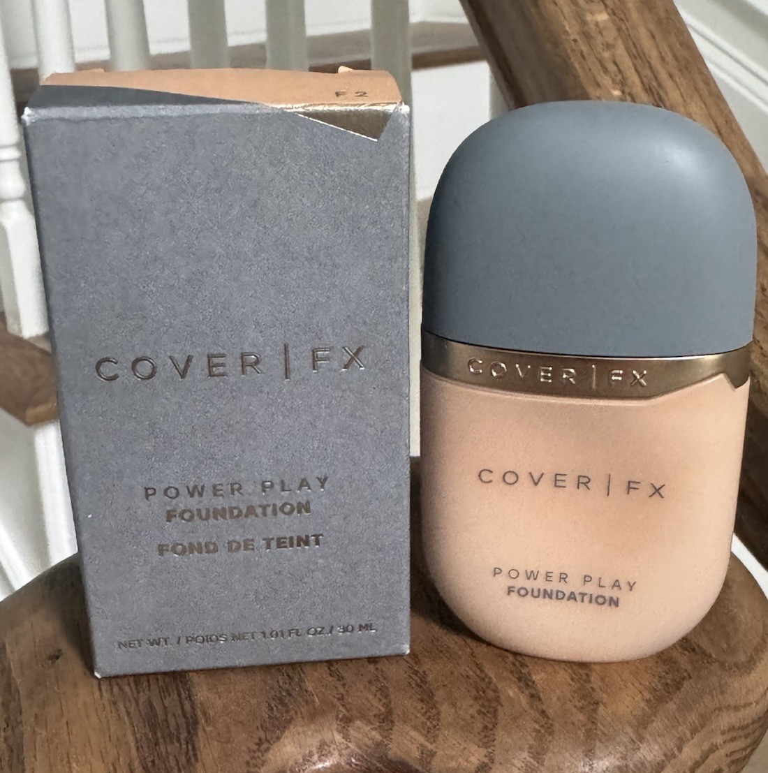 Cover FX Power Play Foundation F2 Fair-Light 1.01oz/30mL