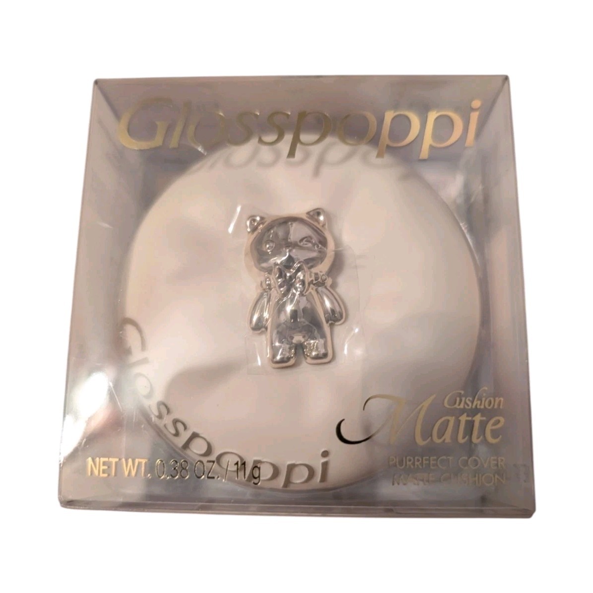 Glosspoppi Purrfect Cover Matte Cushion Foundation Muffin N03 0.38oz