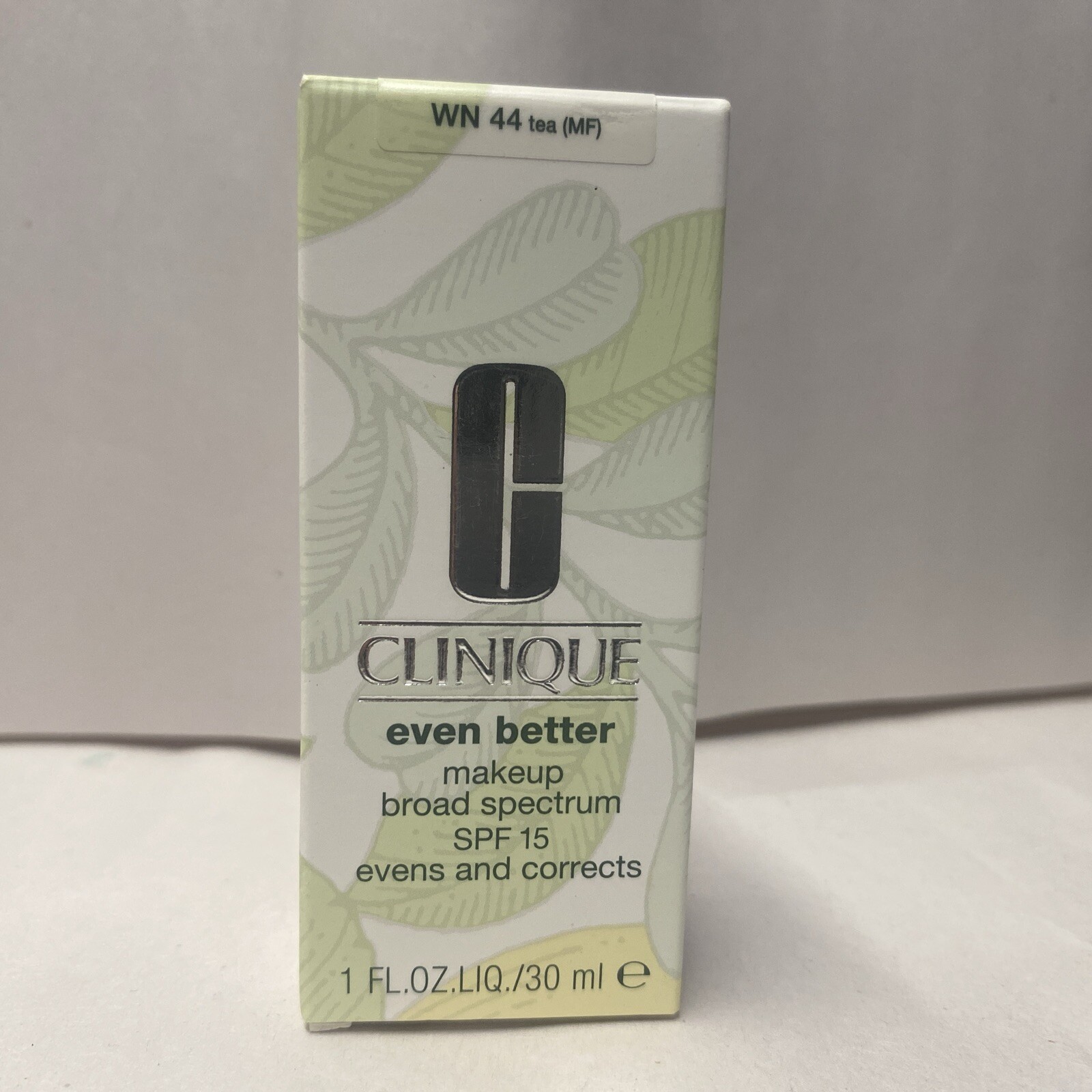 Clinique Even Better Makeup Broad Spectrum SPF 15 WN 44 Tea 1oz Foundation