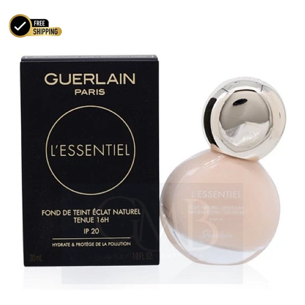 Guerlain L’Essentiel Natural Glow Foundation 00C Porcelain Rose 1.0 oz 30 ml New